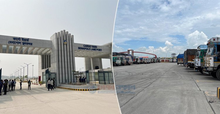 বেনাপোল বন্দর দিয়ে আমদানি-রপ্তানিসহ সকল কার্যক্রম বন্ধ